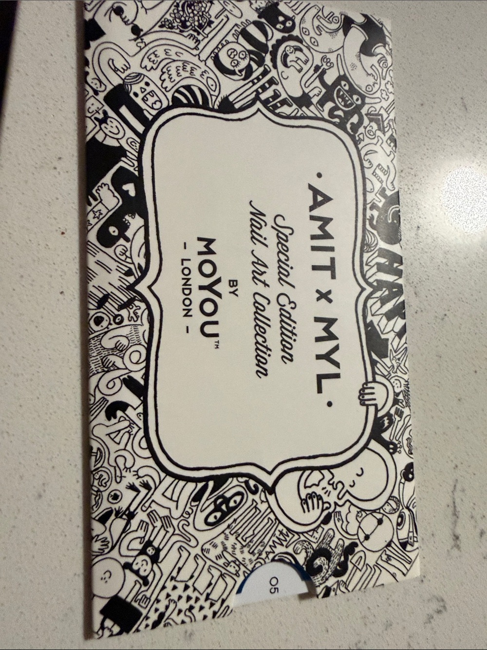 AMIT x MYL Special Edition Black & White Nail Art Collection